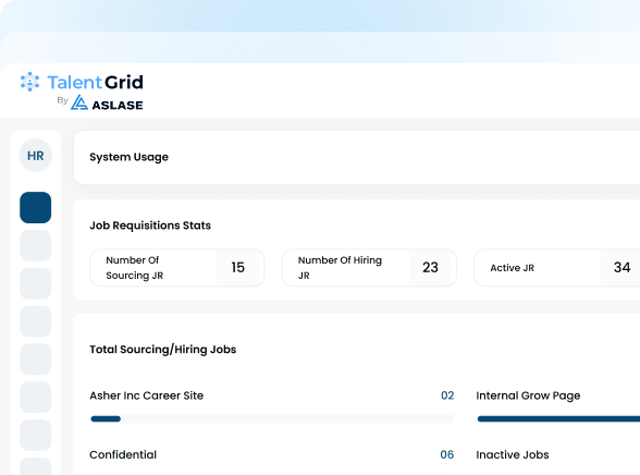 Admin portal interface preview